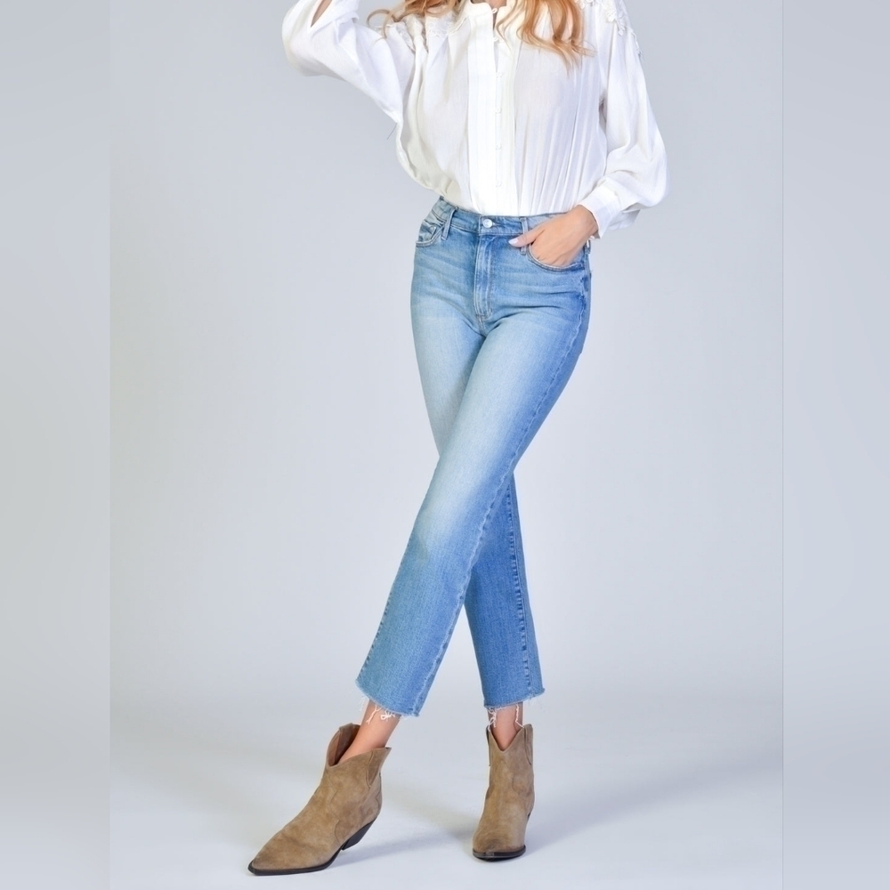 Black Orchid "Brooke" High Waisted Straight Crop